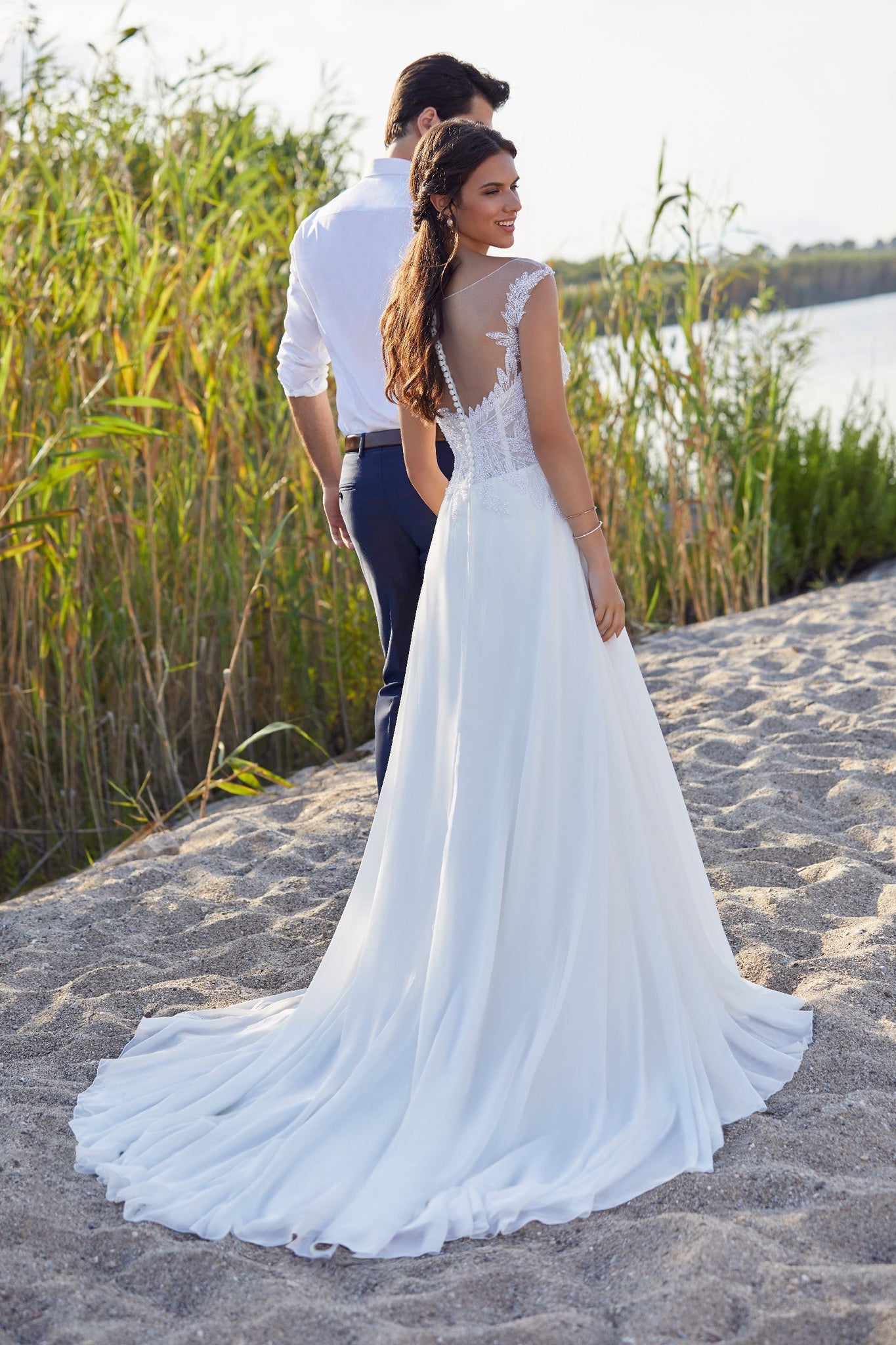 Button Backed Wedding Dresses for 2020