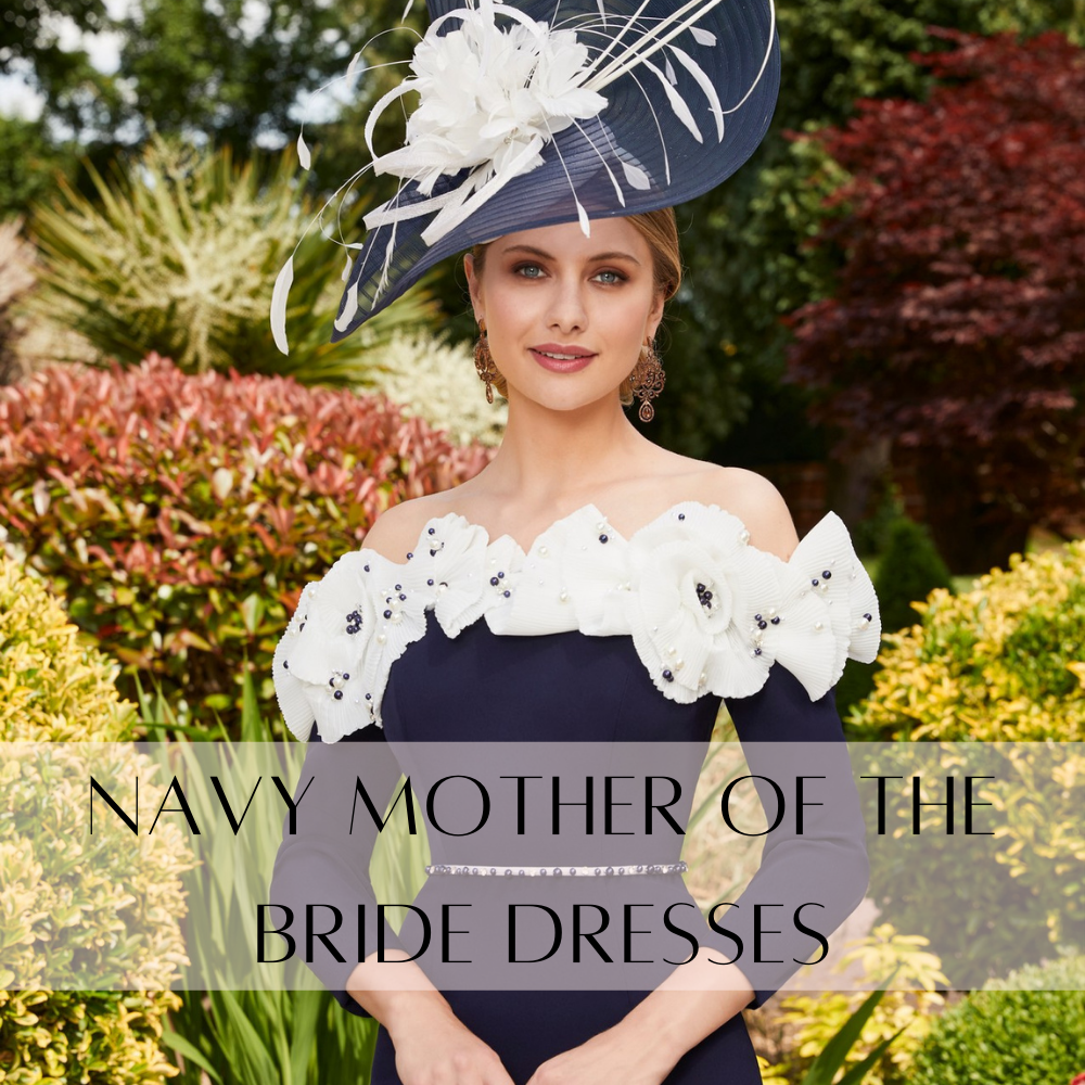 Navy Mother of the Bride Dresses