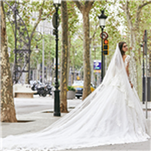 Choosing a veil to suit your wedding dress style