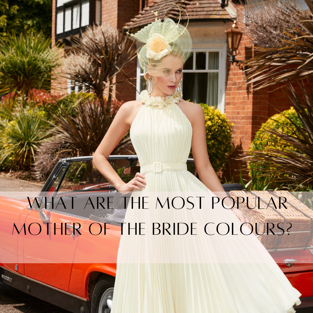 What are the most popular Mother of the Bride Dress Colours?