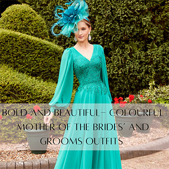 Bold and Beautiful- colourful Mother of the Brides’ and Grooms outfits