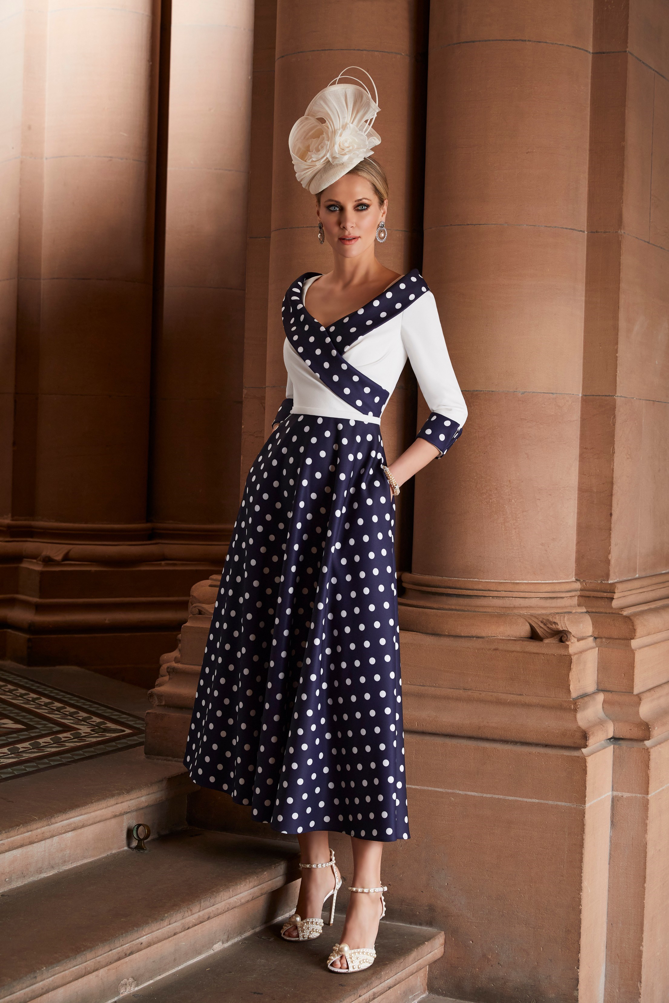 Polka Dot Mother of the Bride Dresses